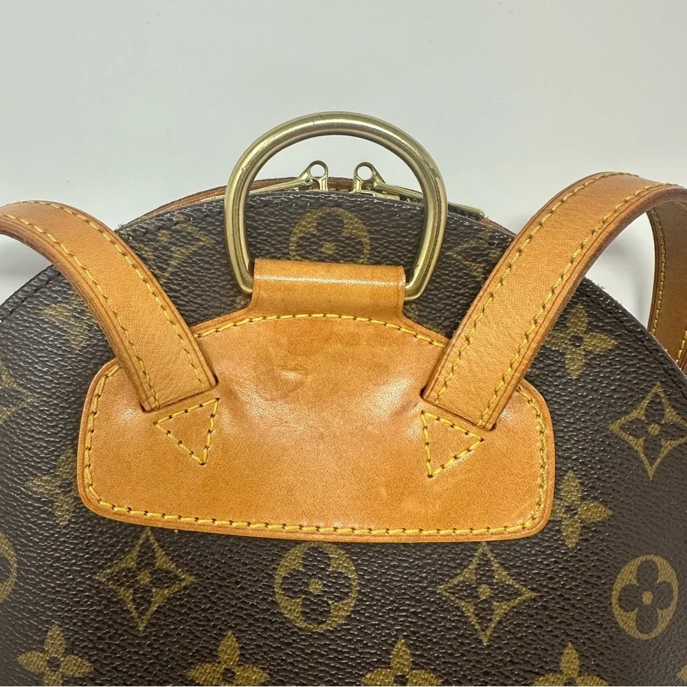 Louis Vuitton Brown and Tan Monogram Backpack